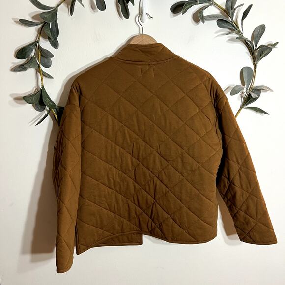 Time and Tru Mustard Quilted Jacket LAST CALL - Picture 5 of 5